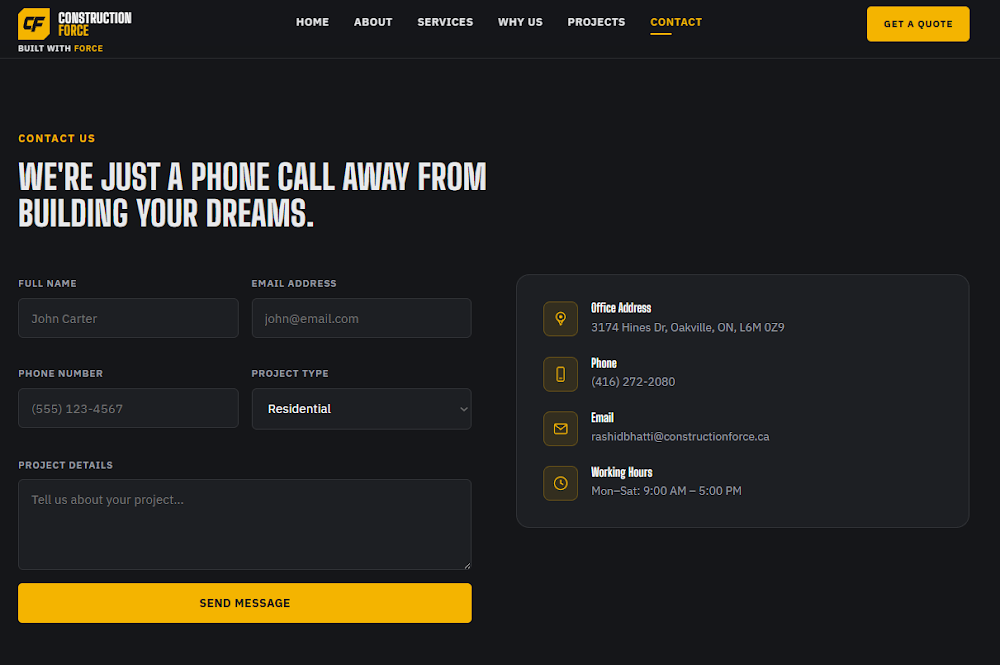 Contact Form